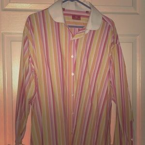 Vibrant Striped dress shirt 👔